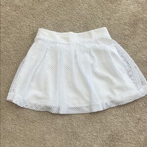 Banana Republic White Skirt